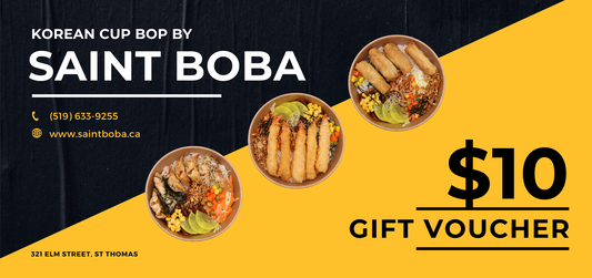 Saint boba gift card $10